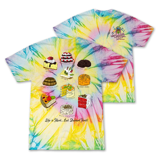 Bubble Room "Tie Dye Cake" T-Shirt