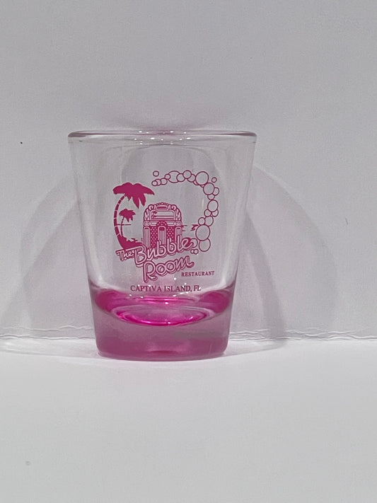 Bubble Room Shot Glass - Pink