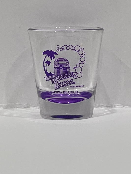 Bubble Room Shot Glass - Purple
